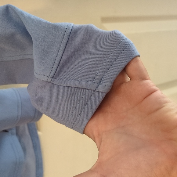 Mountain Hardware | Women's Quarter Zip Jacket | Wind Breaker | light Blue | Med - Picture 5 of 6